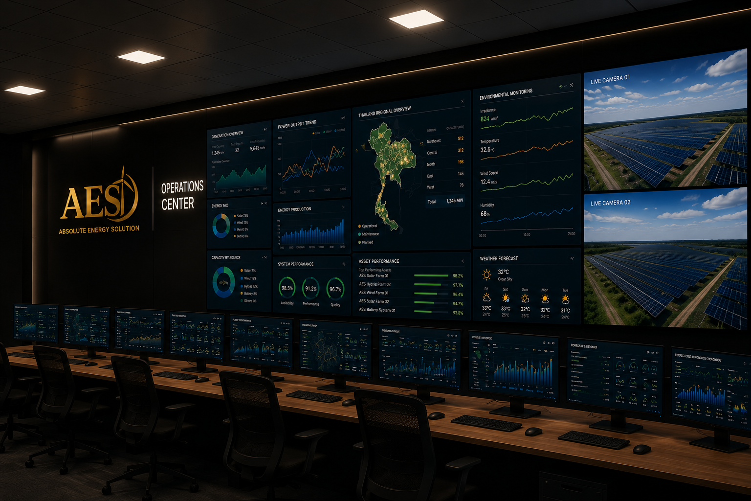 AES Worldwide Operational Visibility Environment — Bangkok